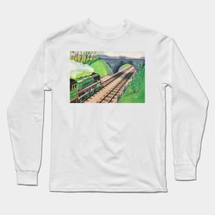 Henry the Green Engine: Henry's Sneeze from The Railway Series Long Sleeve T-Shirt